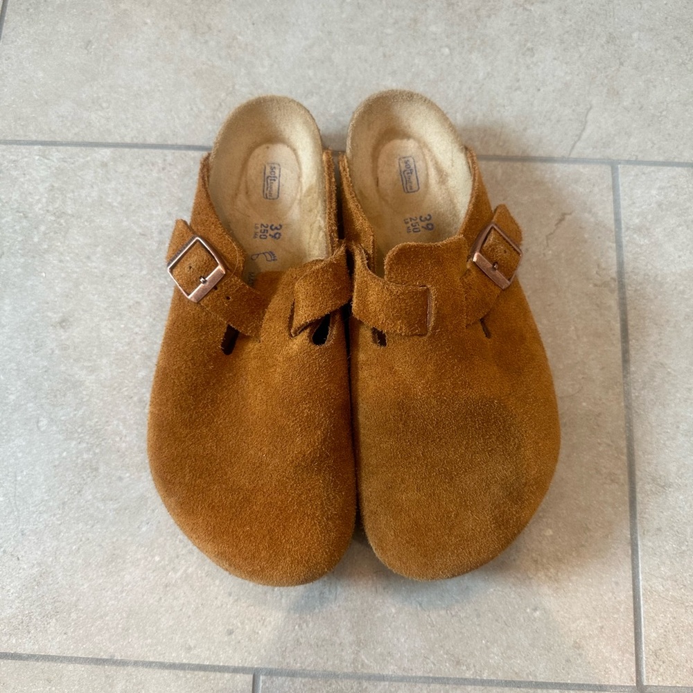 Birkenstock Boston Softfoot Bed Size 39
